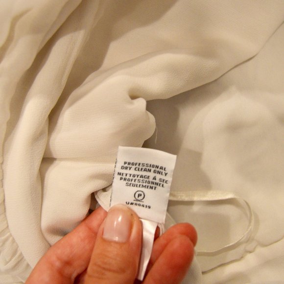 Diane Von Furstenberg Tavita Cosmic Lace Peplum Top Size 8 | Size 8 - Picture 6 of 7